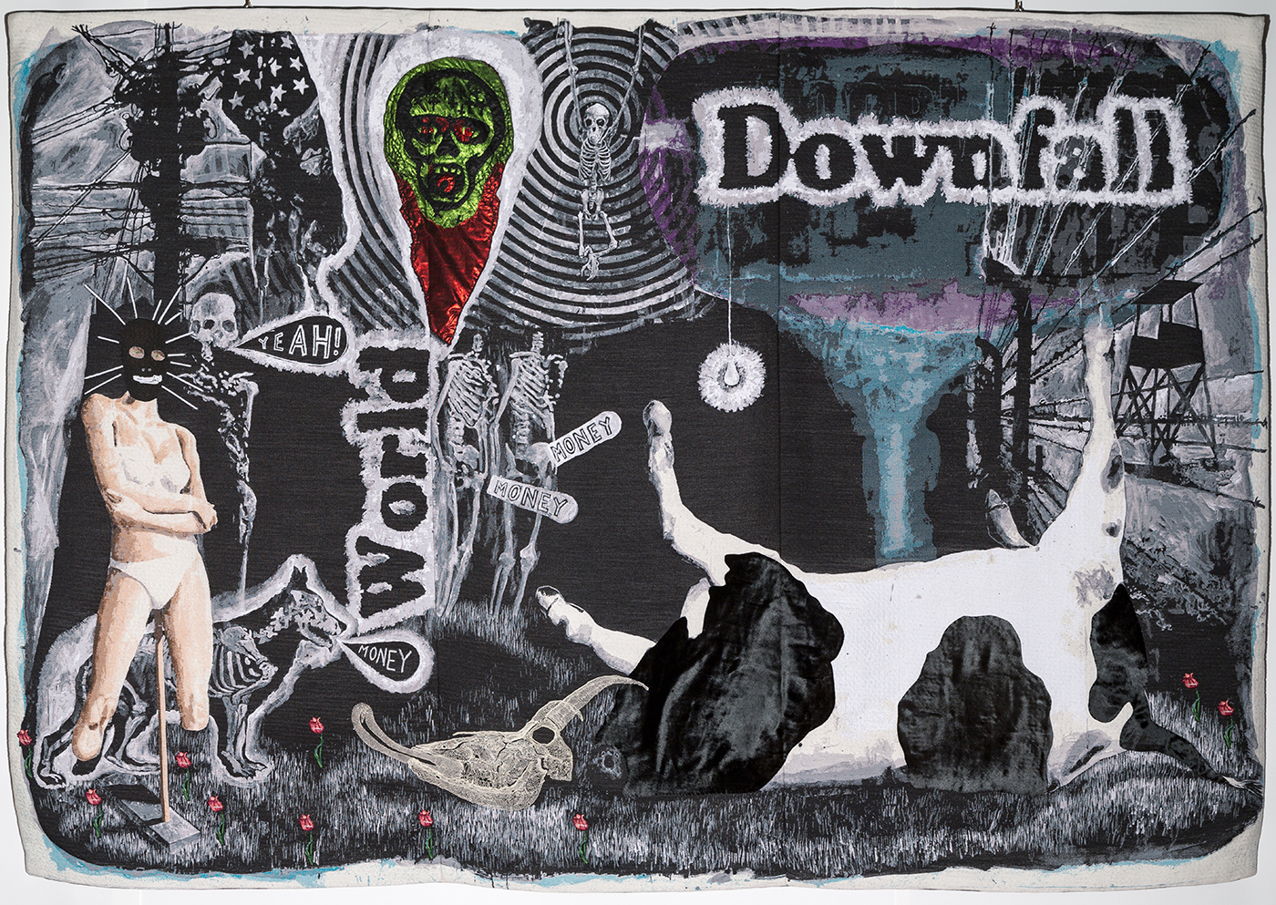 Damien Deroubaix - World Downfall, 2014