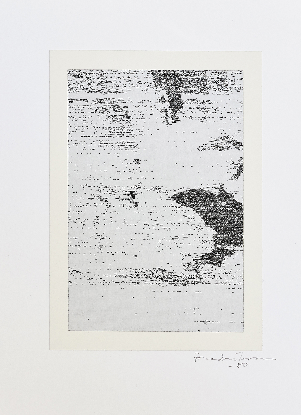 Lars Fredrikson / Estate  - Fax, 1980