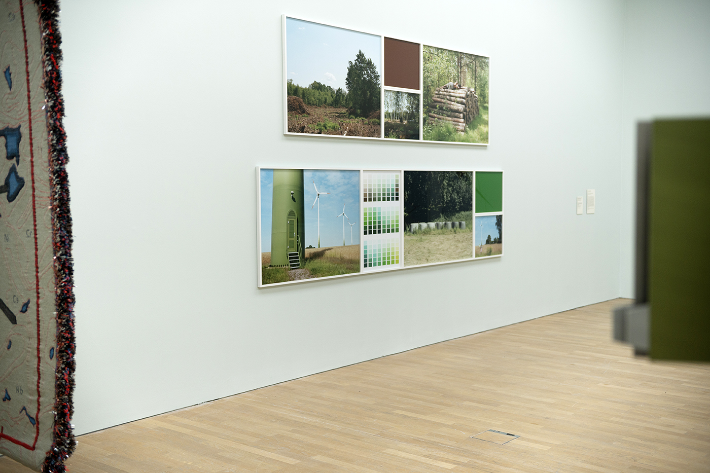Otobong Nkanga - Emptied Remains (Color of Nature is definitely Green), 2004-2015