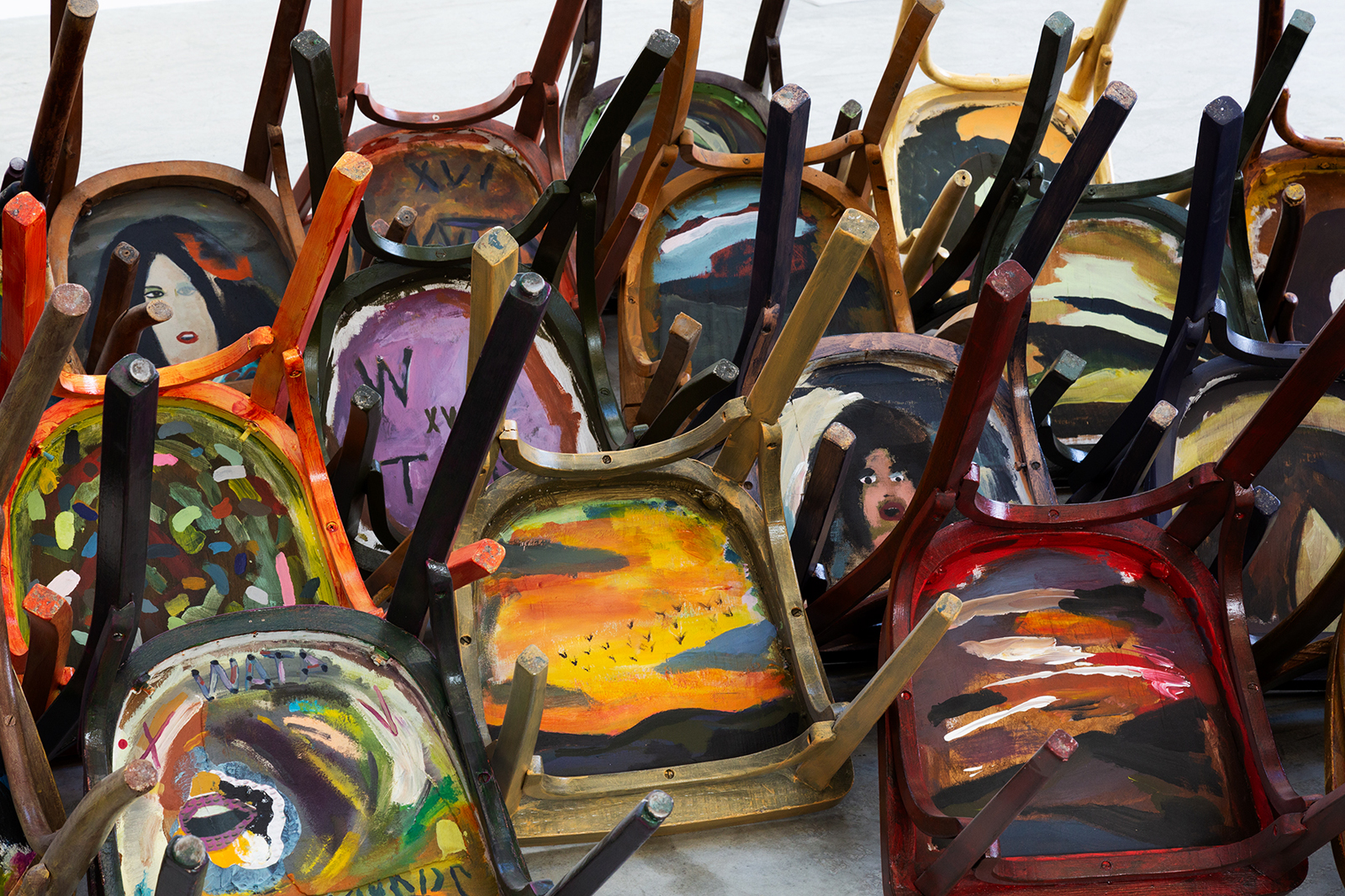  WE ARE THE PAINTERS - Vue d'exposition "Se faire plaisir"