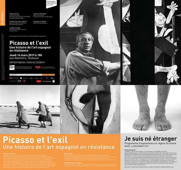 Damien Deroubaix - Picasso et l'exil